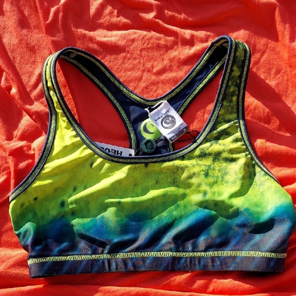 Bikini Top Reversible  Sz M BY WAVE LIFE NWT